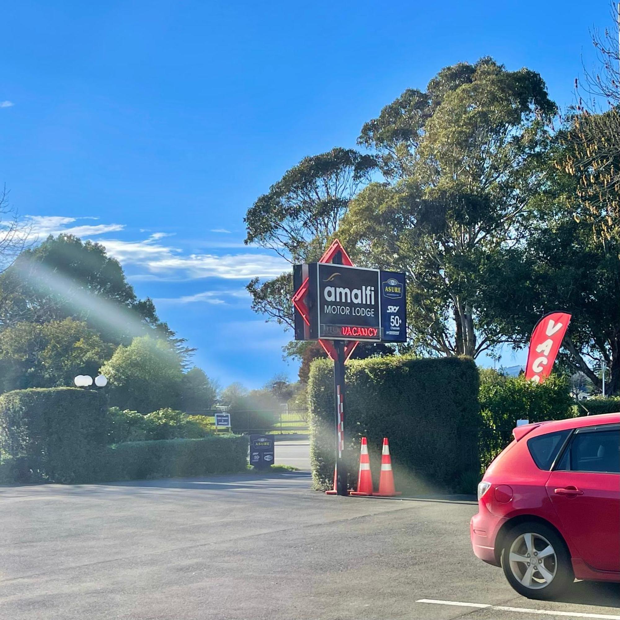 Amalfi Motor Lodge Christchurch Dış mekan fotoğraf
