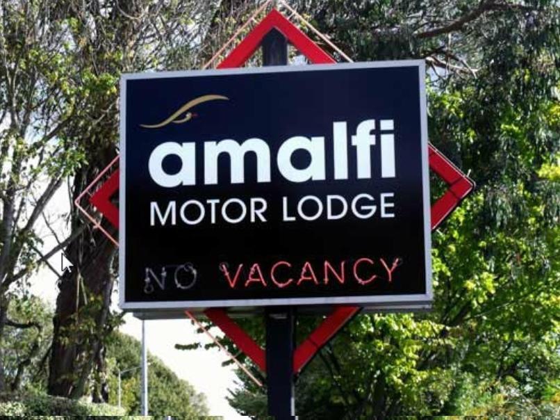 Amalfi Motor Lodge Christchurch Dış mekan fotoğraf